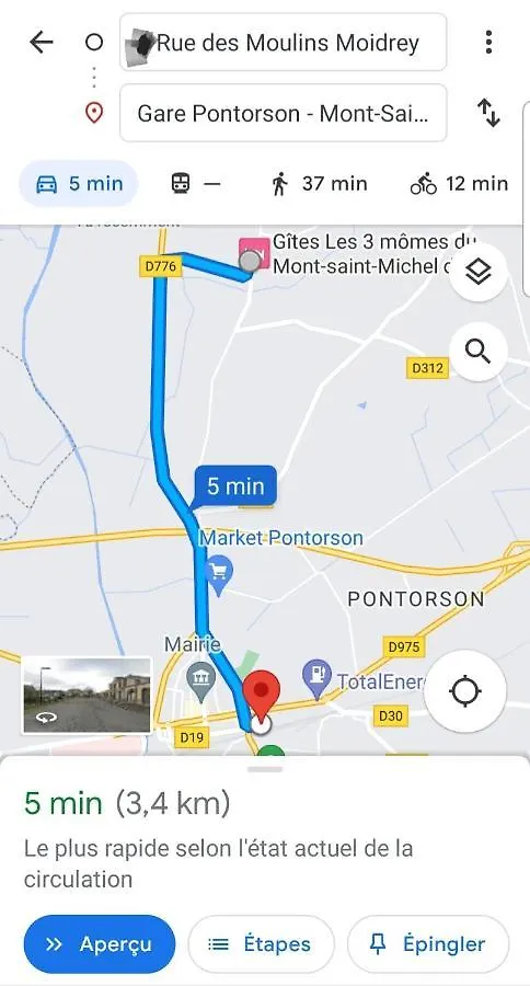 Holiday home Les 3 Momes Villa Pontorson France